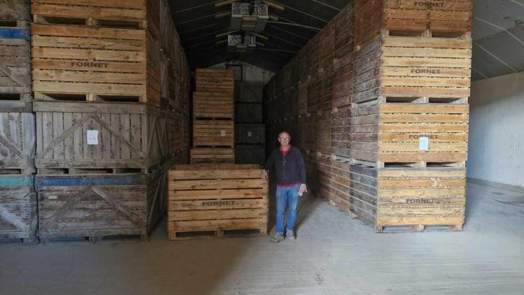 Mario Fornet pommes de terre GE14 saisonniers sécheresse stockage