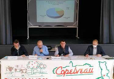 L’assemblée générale de la coopérative Copelveau a eu lieu à huis clos en raison des conditions sanitaires. 