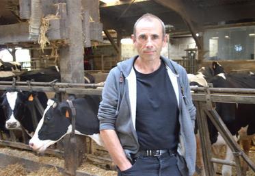 Éric Hatteville, président de la section lait à la FDSEA 61
