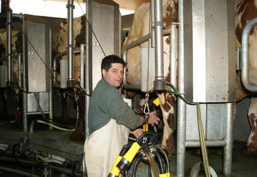 Thierry Hulmer, l’un des associés de l’élevage mais aussi coordinateur de la vente PMS.
