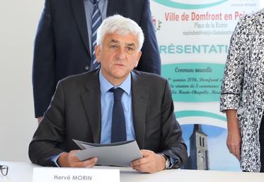 Hervé Morin, président de la Région Normandie.