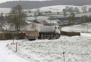 Pour tous les opérateurs laitiers, garantir un accès aux exploitations laitières en cas de neige 
est essentiel. S. Leintenberger