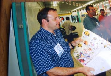 Gilbert Delaville, une figure de l'agriculture manchoise.