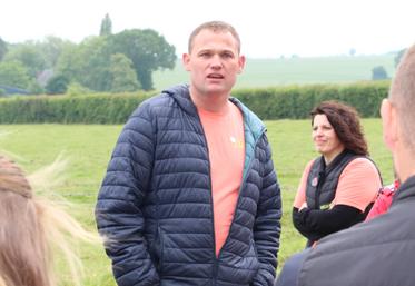 Jeune éleveur, Guillaume Lefoulon, a ouvert les portes de sa ferme au public ce samedi 1er juin.