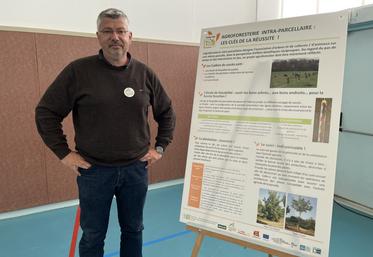 Yann Pivain, chargé de mission agroforesterie et biodiversité à la Chambre d'agriculture de Normandie.