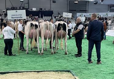 Au Space, les Normands ont rappelé l'organisation du concours national en 2025. Pas moins de 300 vaches sont attendues.