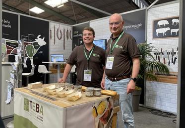 Teba a fait partie des 1 200 exposants du Space à Rennes. L'occasion de croiser des clients potentiels et des consommateurs en quête de circuits courts.