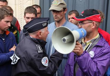 Photo d'archives : Des tensions avaient explosé à l'été 2015, symboles du ras-le-bol de toute une profession, à bout.