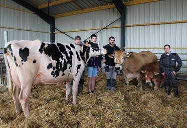 Le Gaec des Vents d'Ouest participe à son premier concours national lors du SIA 2025