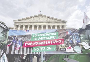 Des manifestations ont eu lieu le 26 mai dernier devant l'Assemblée Nationale, à l'appel du réseau FNSEA/JA.