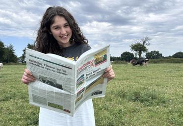 Maïka Brohier, étudiante à Carentan-les-Marais, au lycée Sivard-de-Beaulieu, a l'envie de devenir journaliste.