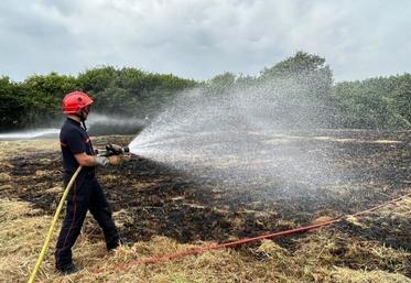 Les feux de récolte peuvent entraîner des dégâts importants. Les pompiers en appellent à la vigilance des agriculteurs.