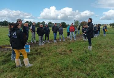 L'atelier 'organisation du travail' a été animé par Isaure de Thesy, animatrice de groupe - conseillère d'entreprise, à la Chambres d'agriculture de Normandie.