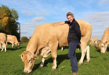 " Les Blondes d'Aquitaine ont besoin du contact humain."
