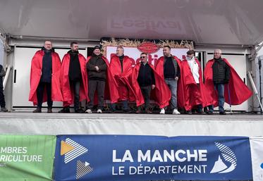 Au Festival de la viande, huit jurés ont pris en compte l'aspect visuel et gustatif pour départager les bouchers.