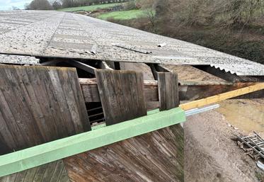 Pas moins de huit bâtiments sont impactés par la tempête Goretti chez Paul-Albert Mouchel.