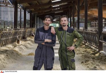 Les deux frères de la Manche, Étienne et Fabien.