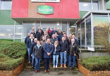 L'Aseban s'est rendu à l'abattoir Socopa de Gacé mardi 3 février, avant leur prochaine assemblée générale prévue cette année dans le Calvados.