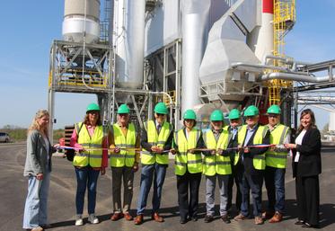 Jeudi 9 avril 2026 s'est déroulée l'inauguration de l'unité de Cogénération Biomasse sur le site Akiolis de St-Langis-lès-Mortagne.