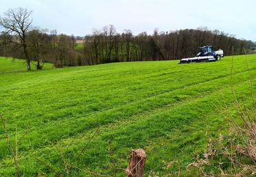 Une nouvelle visite se fera bientôt pour observer l'efficacité du passage du robot après quinze jours.