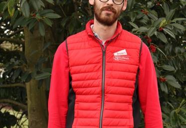 À 28 ans, Brice Rivage a intégré les JA Normandie comme trésorier.