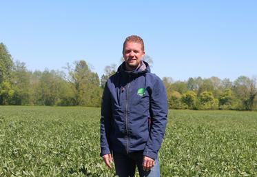 Grégory Bariller, élu président de la commission environnement le 8 avril dernier, par les membres du conseil d'administration de la FDSEA 61.