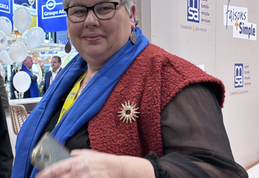 Sylviane Pralus, présidente de la MSA Côtes Normandes, veut croire à une baisse modérée des moyens afin de pouvoir garder le même niveau d'actions et d'accompagnement du monde agricole.