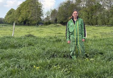 Pour Albéric Avenel, « chaque brin d'herbe doit servir à faire du lait ».