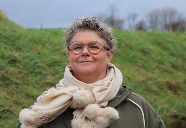 Nathalie Lepelletier,  présidente de la section des agricultrices de la FDSEA 14