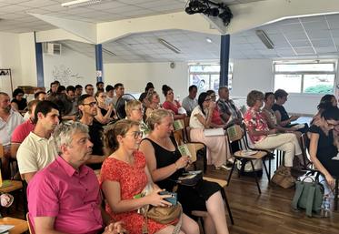 L'assemblée générale du Service de remplacement de la Manche du 23 juin n'aura duré que deux heures en raison de la canicule.