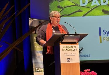 Sylviane Pralus, présidente de la MSA Côtes Normandes depuis 2015.
