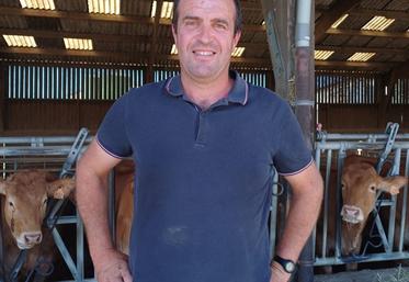 Emmanuel Grossin, président de la section viande bovine de la FDSEA de la Manche.