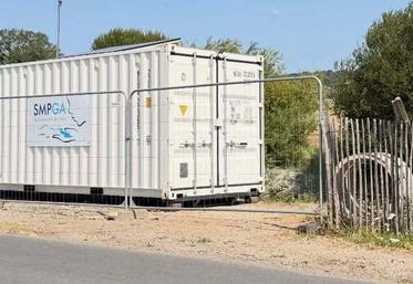 A Marcey-les-Grèves, une prise d'eau a été installée en cas de besoin, afin de sécuriser l'approvisionnement en eau potable du sud-Manche.