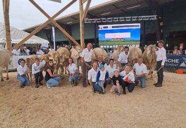 C'est le Gaec Lorin Bossuyt de l'Orne qui a remporté le prix d'élevage au concours interrégional à Saint-Hilaire-du-Harcouët le 5 juillet.