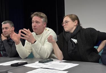 Landry Rivière et Aude Gaillard sont désormais co-présidents de l'OP à la suite de la démission de Benoit Hardy, il y a six semaines.