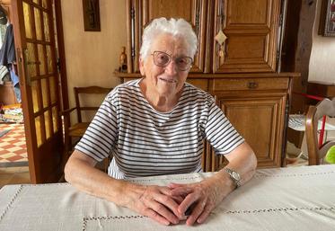 Yvette Cruard, 92 ans, ancienne exploitante agricole, a été une figure de la FDSEA de l'Orne.