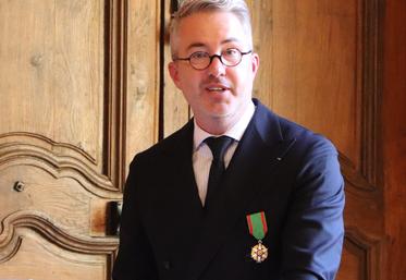 Morgan Taillebosq, à l'initiative de la création de la section Amoma 14.