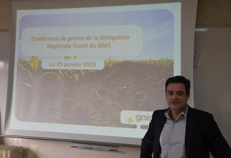 Vincent Poupard, délégué régional Ouest du Groupement national interprofessionnel des semences et plants (Gnis).