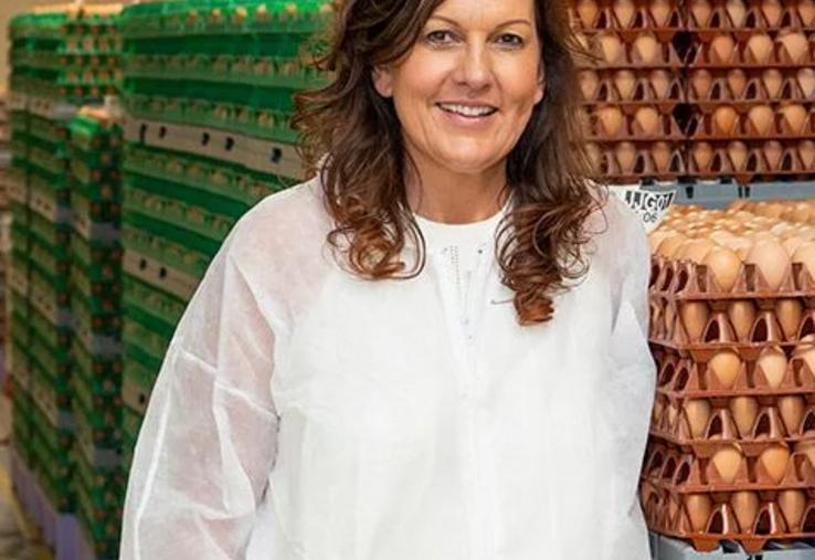 Stéphanie Ripoche est co-gérante, avec son frère Bertrand, de L'oeuf des deux moulins.