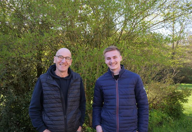 Nathan Traineau, 22 ans, va rejoindre le Gaec des Peupliers au 1er janvier 2027, en remplacement d'Antoine Charrier.