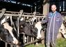 Benoit Frémy et ses vaches prim'holstein.