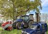 Fanny Sieffert a peint son C15 aux couleurs de sa marque de tracteur préférée. 