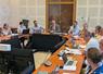 Autour du préfet François Pesneau et du directeur de la DDT, étaient réunis les responsables de la Chambre d'agriculture, de la MSA et les organisations syndicales du département.
