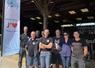 Christophe L'hirondel, animateur de l'OP des 3 Rivières, Christian Saudrais, Mickaël Cousin, Olivier Tournelle, Anthony Daubert, Didier Poirier, Mélanie Rabouan et Alexandre Proult.