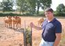 Hugues Lemesle, éleveur à Erdre en Anjou (La Pouëze). 