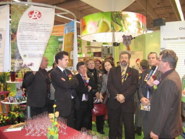 Sur le stand des Pays de la Loire, la journée du 8 mars était consacrée au Maine-et-Loire. 