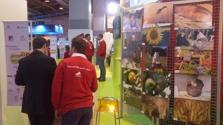 Pour attirer le grand public, JA Pays de la Loire avait exposé les photos du concours photo 2013 qu’il organise chaque année.