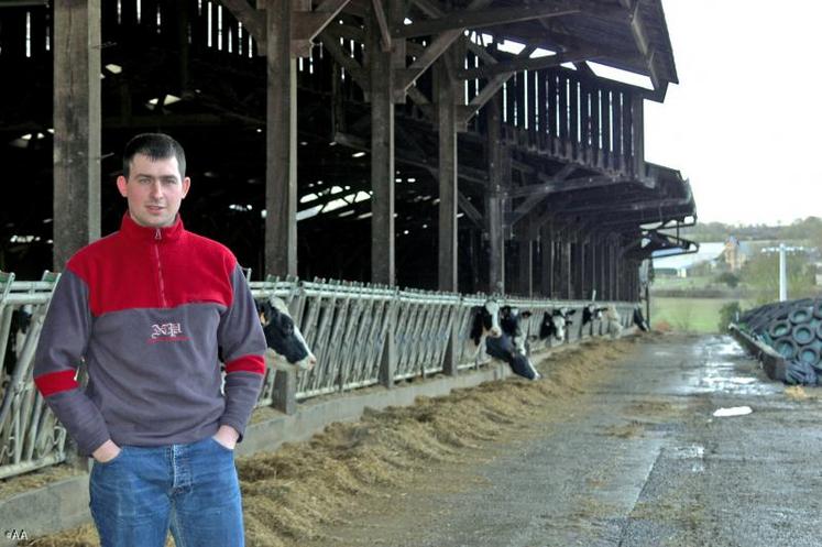 Stéphane Lebastard, jeune agriculteur en Gaec au Louroux-Béconnais, a 
participé à la finale du prix régional à l’installation.