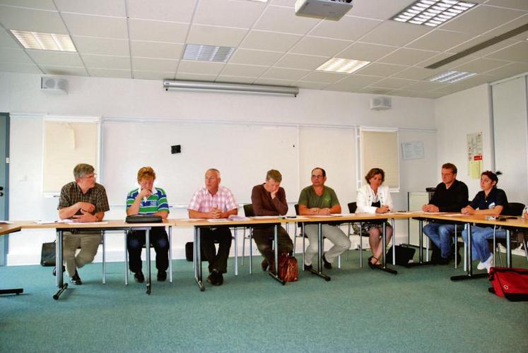 Les responsables professionnels lait des départements de l’Ouest étaient réunis à Rennes, ce jeudi 5 août.