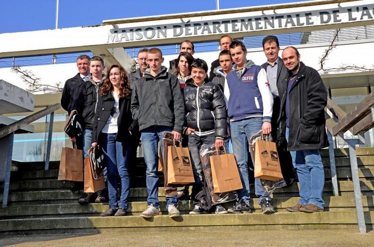 Avant même de partir à Paris, les jeunes pointeurs ont été récompensés par Jeunes agriculteurs et le Crédit agricole.